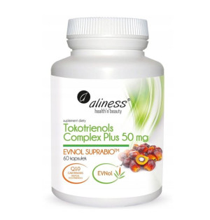 Aliness tokotrienole tokotrienols complex plus