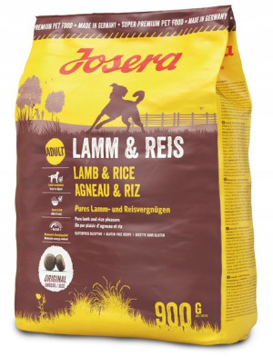 Josera Adult Lamb Rice 900g