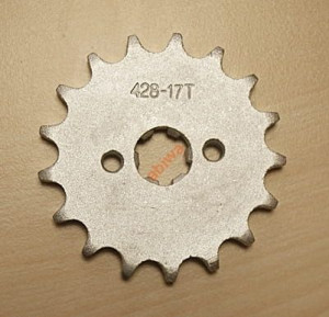 Zębatka Przód 428 17 Zębów M.6