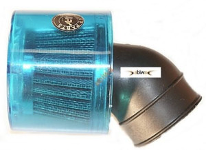 Filtr Powietrza Stożek 139qmb -35mm- Łamany Z Osłoną Plastikową