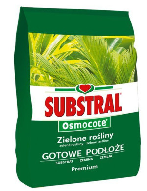Podłoże ziemia do roślin zielonych SUBSTRAL ZIELONE ROŚLINY 3l
