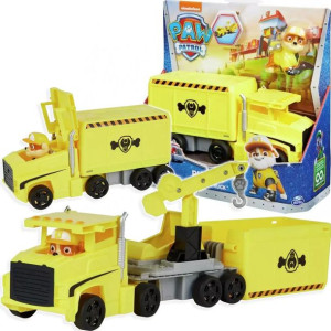 Psi Patrol Duży Truck Pojazd Rubble Ciężarówka Figurka Zestaw 6065317