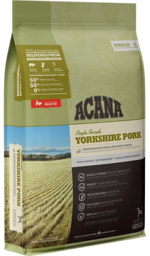 ACANA SINGLES Yorkshire Pork karma 6 kg