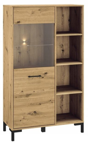 Kredens witryna meble do salonu Nevio 19 z LED