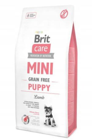 Brit Care Mini Grain Free Puppy Lamb karma 7 kg