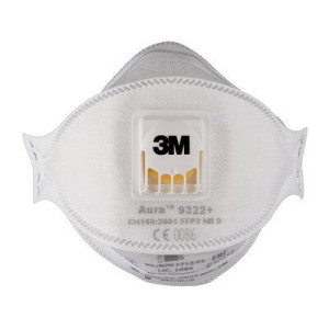 3m Maska Przeciwpyłowa 9322 + Półmaska Ffp2