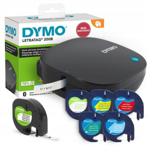 Przenośna drukarka DYMO LT-200B LetraTag 5x TAŚMA