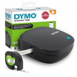 Drukarka do etykiet Dymo LetraTag LT-200B + TAŚMA