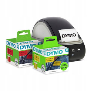 Drukarka DYMO LabelWriter LW 550 z etykietami