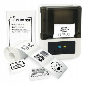 Drukarka etykiet BeMark PL M120 203 DPI Bluetooth