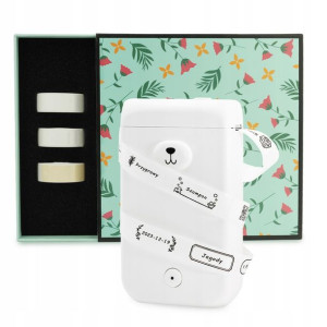 Zestaw Drukarka BeMark Small Labeler+ etykiety