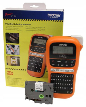 Drukarka etykiet Brother PT-E110 + TZe-231