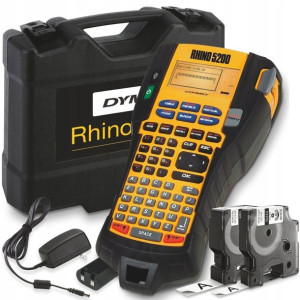 Drukarka DYMO Rhino 5200 zestaw walizkowy 2 taśmy