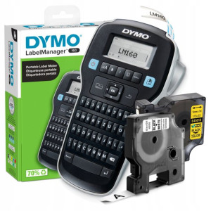Drukarka DYMO LabelManager LM160 zestaw D1 45018