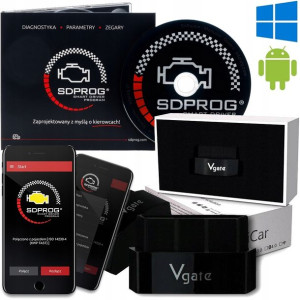 Interfejs Icar3 Bt3.0 Obd2 Elm327 Sdprog Program