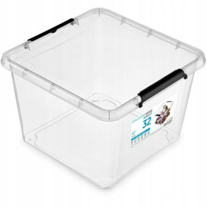 Organizer Pojemnik Plastikowy Z Pokrywą