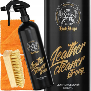 Rrc Bad Boys Leather Cleaner Strong 1l Zestaw Skór