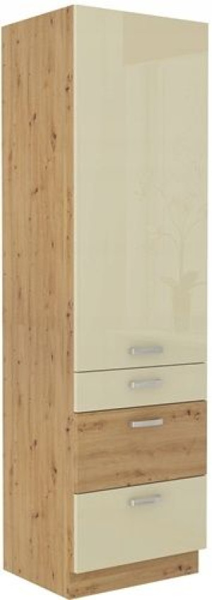 Słupek Kuchenny Artis 60 Dks-210 3s 1f Krem/artis