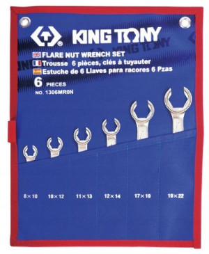 Zestaw Kluczy Do Przewod. Hamul. 1306mrn King Tony