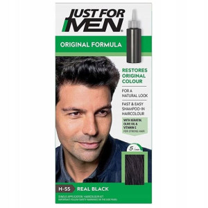 Just For Men Natural Real Black H55