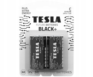 Bateria alkaliczna LR14 TESLA BLACK+ B2 1,5V