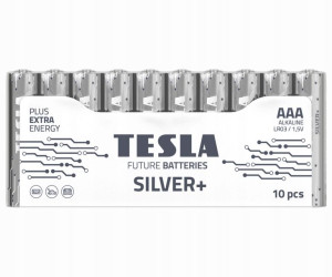 Bateria alkaliczna LR03 TESLA SILVER+ F10 1,5V