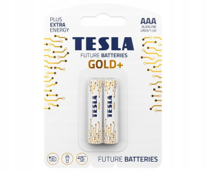 Bateria alkaliczna LR03 TESLA GOLD+ B2 1,5V
