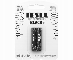 Bateria alkaliczna LR03 TESLA BLACK+ B2 1,5V