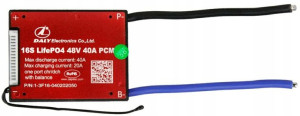 Pcm-f16s40 Dly Dla 51,2v / 40a Do Lifepo4 (16s)