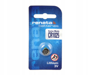 Bateria litowa Renata CR1025 B1 3,0V LiMnO2