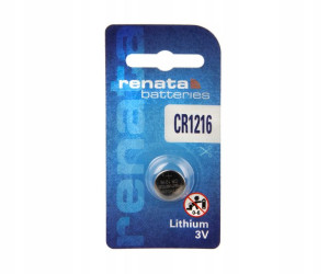 Bateria litowa Renata CR1216 MFR B1 3,0V LiMnO2