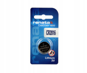 Bateria litowa Renata CR2016 MFR B1 3,0V LiMnO2