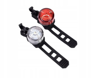 Zestaw lamp rowerowych MacTronic FBS0061 WHEELS