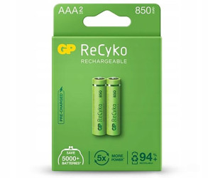 GP Recyko R03/AAA 850mAh Series B2 1,2V Ni-MH