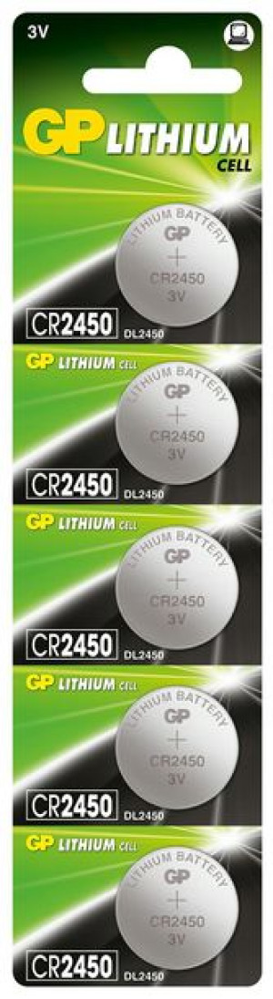 Bateria litowa GP CR2450 B5 3,0V LiMnO2