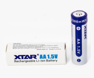 Xtar 14500-1.5v 3300mwh Li-ion 2000mah 1,5v