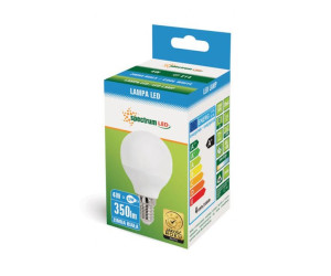 Żarówka SPECTRUM kulka LED E14 4W barwa ZIMNA