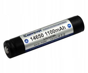 Kp Icr14650-110pcm 1100mah 7/5aa Li-ion 3,7v