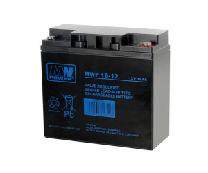 Akumulator żelowy 12V/18Ah MWP Pb 10-12 lat
