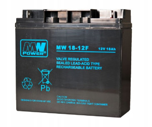 Akumulator żelowy 12V/18Ah MW-F M5 Pb 6-9 lat