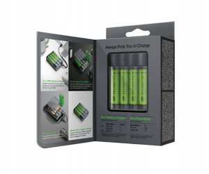 Ładowarka GP X411+ 4x R6 2700 ReCyko+ AA/AAA NiMH