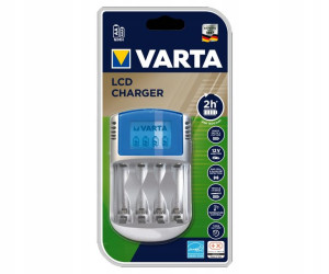 Ładowarka VARTA Power Play LCD 12V USB AA/AAA NiMH