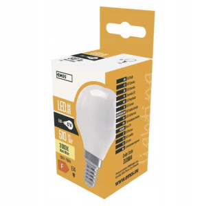 Żarówka LED EMOS mini globe 6W E14 ww ZL3904