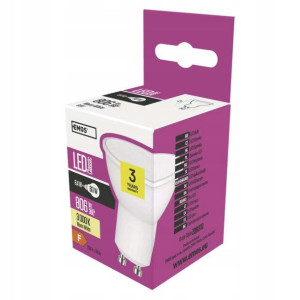 Żarówka LED EMOS Classic MR16 8,4W GU10 ww ZQ8370