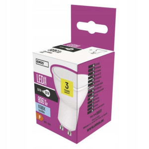 Żarówka LED EMOS Classic MR16 8,4W GU10 cw ZQ8372