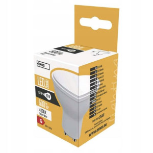 Żarówka LED EMOS MR16 5,8W GU10 nw Z75140