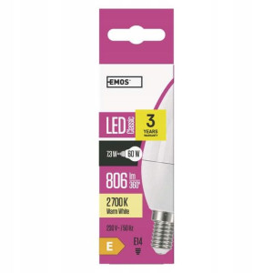 Żarówka LED Classic świeczka 7,3W E14 ww ZQ3230