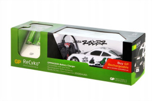 Ładowarka GP PB420 + 4x AA R6 2000mAh + autko NIMH
