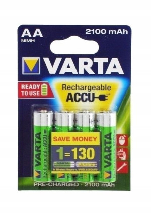 Varta LonglifeAccu R6/AA 2100mAh B4 1,2V NiMH