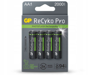 Akumulator GP Recyko+PRO PhotoFlash R6 2000 1,2V